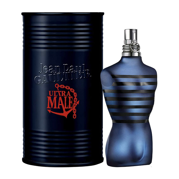 3 Perfume Set: Jean Paul Gaultier Ultra Male, Azzaro The Most Wanted & Versace Dylan Blue