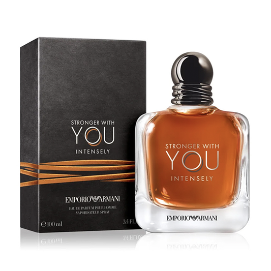 3 Perfume Set: Jean Paul Gaultier Le Male Le Parfum, Emporio Armani Stronger With You Intensely & Armani Code