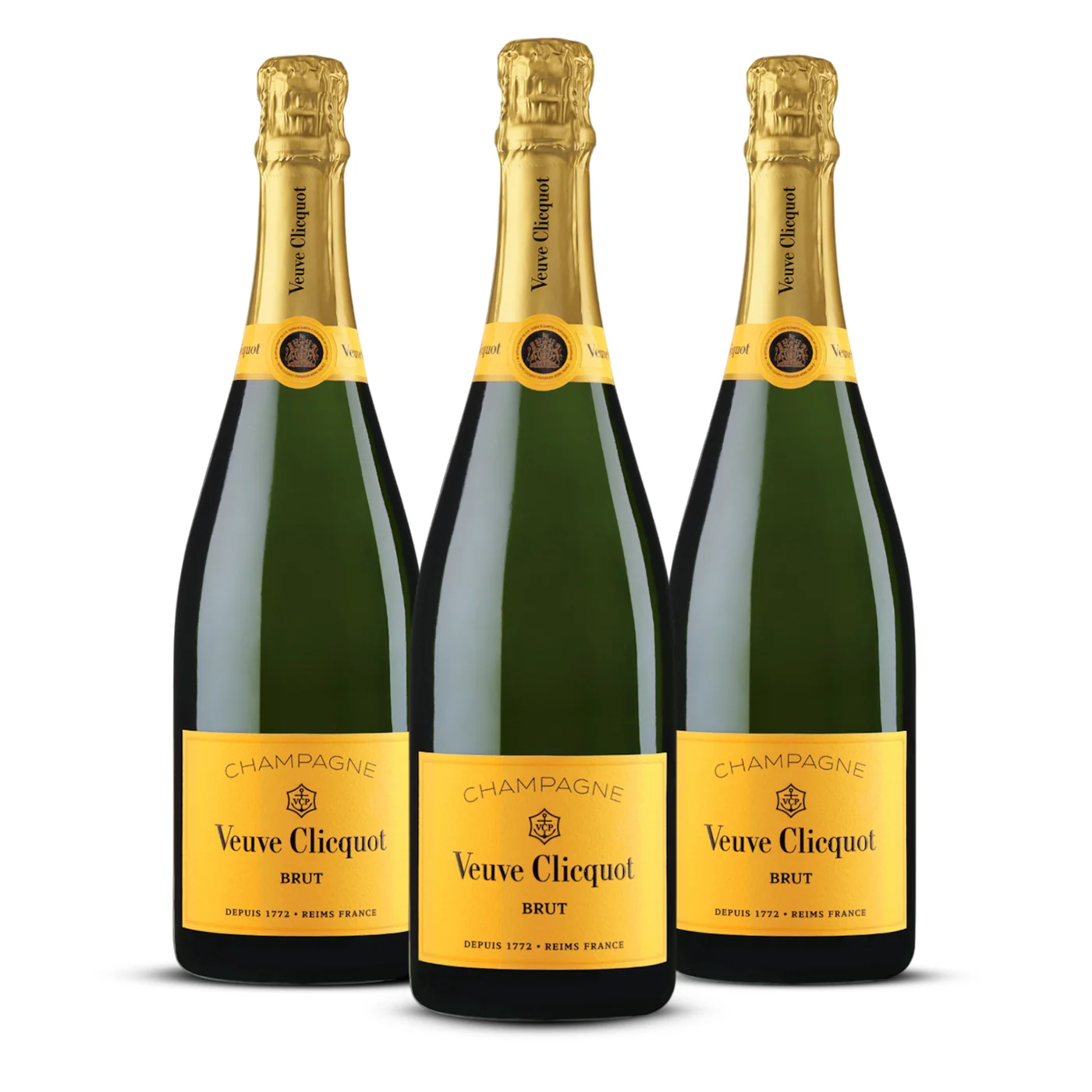 Veuve Clicquot Yellow Label 3-Bottle Pack