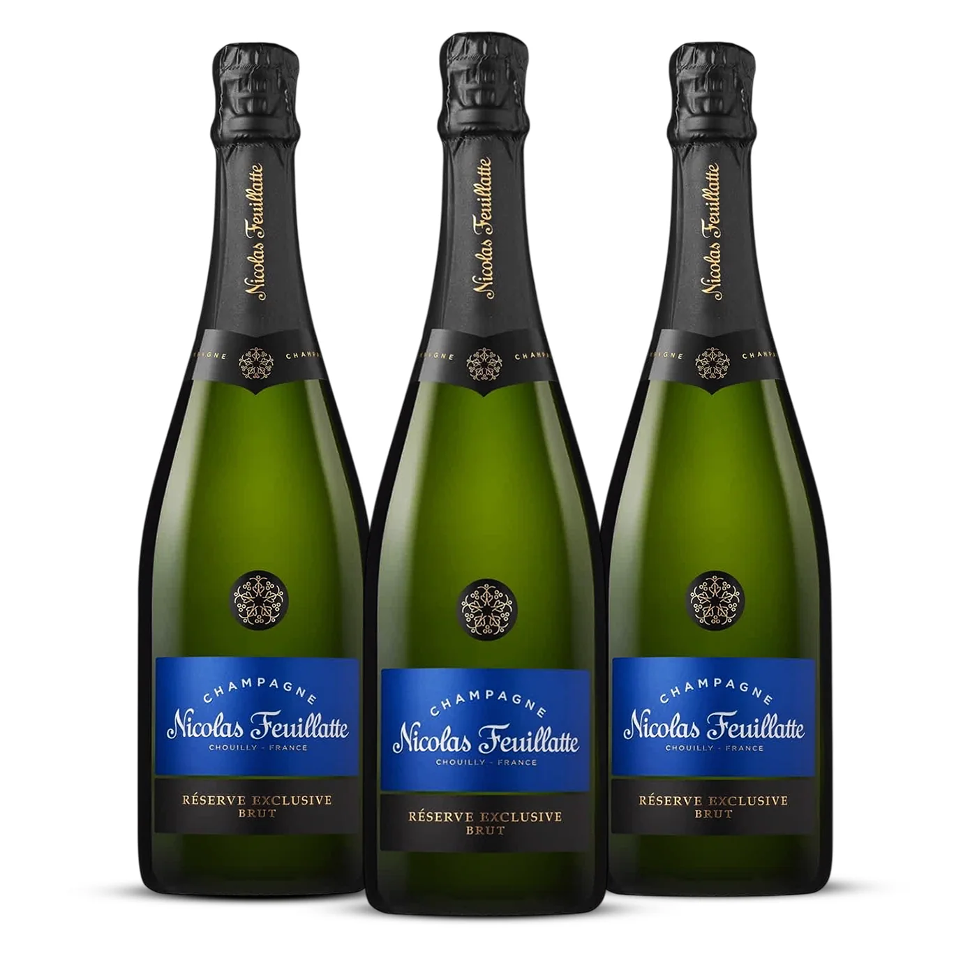 Nicolas Feuillatte Réserve Exclusive 3-Bottle Pack